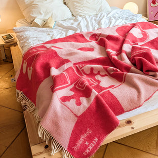 Klekks × donpriggos No. 33 Wolldecke