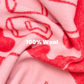 Klekks × donpriggos No. 33 Wolldecke