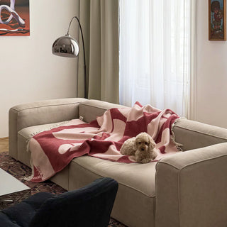 Klekks × Ju Schnee No. 29 Wolldecke