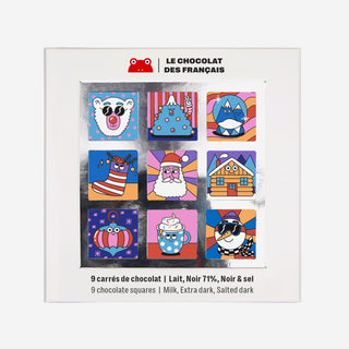 Christmas on the Slopes 9 Squares Geschenkbox