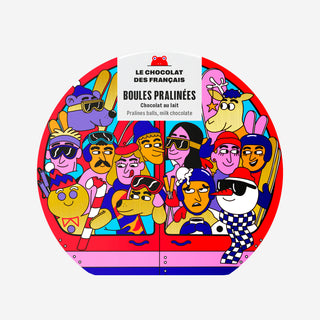 Christmas on the Slopes Tin Box Praliné
