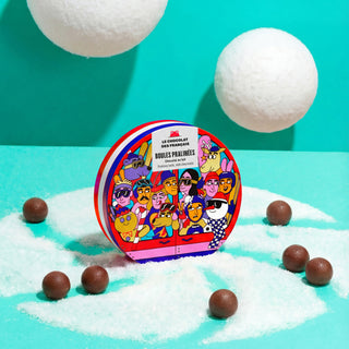Christmas on the Slopes Tin Box Praliné
