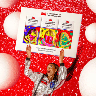 Galactic Christmas 3 Choclate Bars Geschenkbox