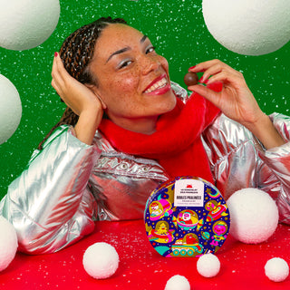 Galactic Christmas Tin Box Praliné