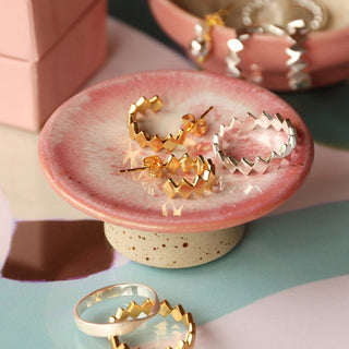 Confetti Ring Gold Plated