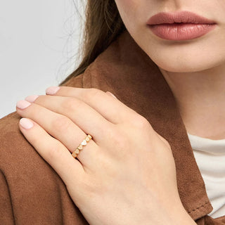 Connected Hearts Ring