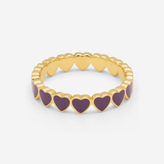 Connected Hearts Ring