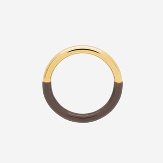 Double Color Ring Gold