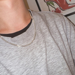 Panzer Necklace Silver