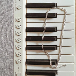 Panzer Necklace Silver