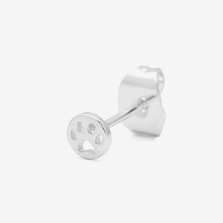Dog Silver Earring
