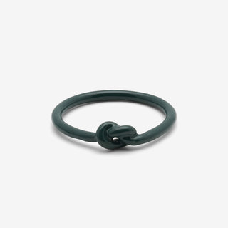 Love Knot Ring North Sea Green