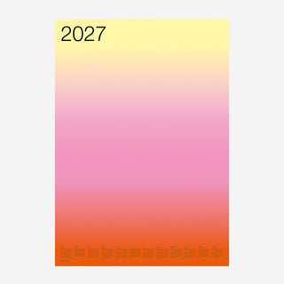 Gradient Poster Calendar 2027