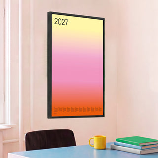 Gradient Poster Calendar 2027