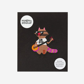 Patch Banjo Raccoon - Self-Adhesive