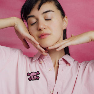 Brosche Pink Pirate