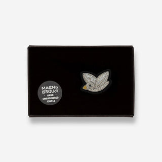 Brosche Silver Birdie