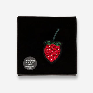 Brosche Sweet Strawberry