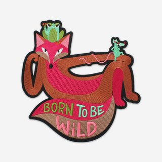 Patch Born to be Wild – Bügelaufnäher