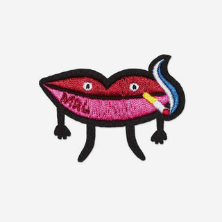 Patch Heart-Shaped Lips – Bügelaufnäher