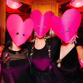 Patch Heart-Shaped Lips – Bügelaufnäher