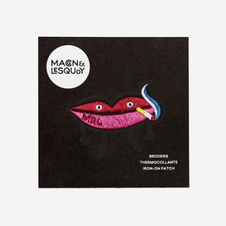 Patch Heart-Shaped Lips – Bügelaufnäher