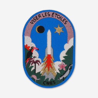Patch Kourou - Bügel-Aufnäher