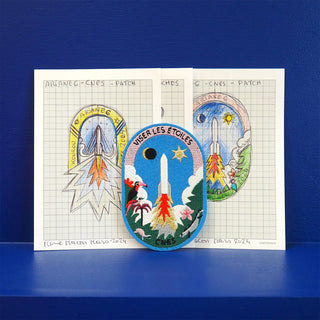 Patch Kourou - Bügel-Aufnäher