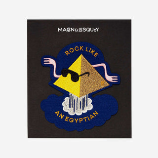 Patch Rock like an Egyptian - Bügel-Aufnäher