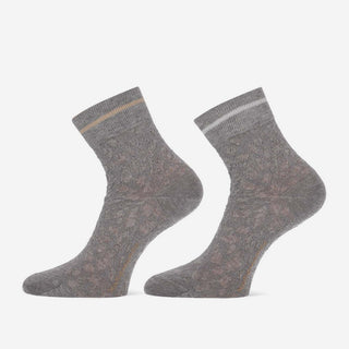 Sammy Socken - Light Grey Melange 2-Pack