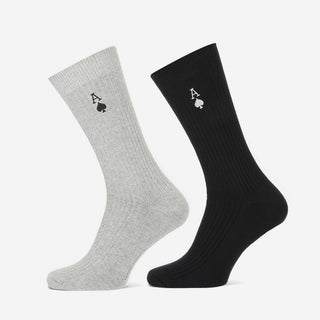 Tyler Men Socken - Grey Black 2-Pack