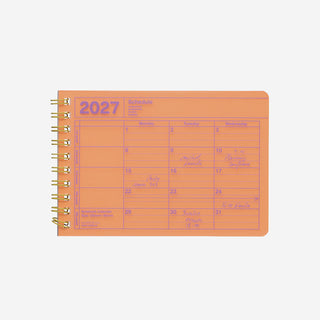 2027 Notebook Calendar XS