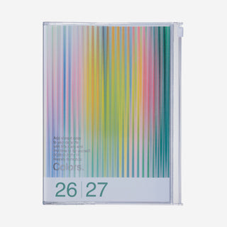 26|27 Diary A5 Gradient