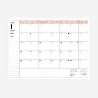 26|27 Diary B6 Colors