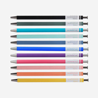 Gel Ballpoint Pen Colors
