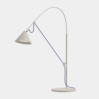 AYNO seidengrau Tischleuchte – S