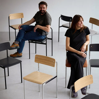 Offset Chair Black