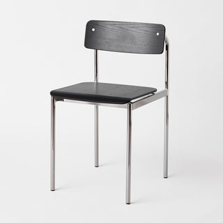 Offset Chair Chrome