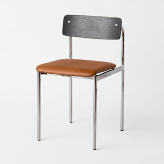 Offset Chair Chrome