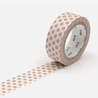 Dot Milk Tea Masking Tape