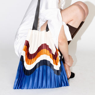 Amalfi Pleated Tote Bag