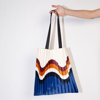 Amalfi Pleated Tote Bag