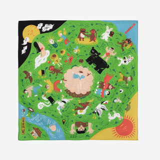 COCHAE Japanese Folktales The Mountains Furoshiki Wrapping