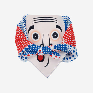 COCHAE Okame & Hyottoko Furoshiki Wrapping