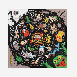 COCHAE Yokai : The Monsters' Night Parade Furoshiki Wrapping