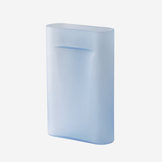 Ridge Vase Frosted Glass