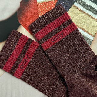 Electra Shiny Chilly Red Socken