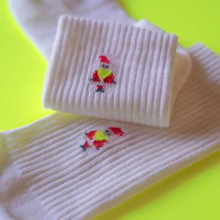 Icon Neon Santa Socken