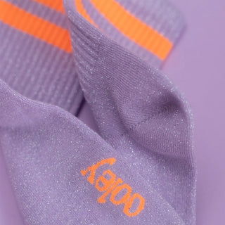 Starlight Glitter Lavender Socken