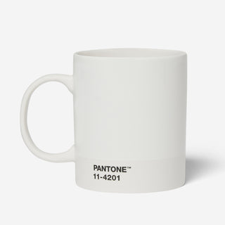 Pantone™ COY2026 - Cloud Dancer 11-4201 Porzellan-Tasse